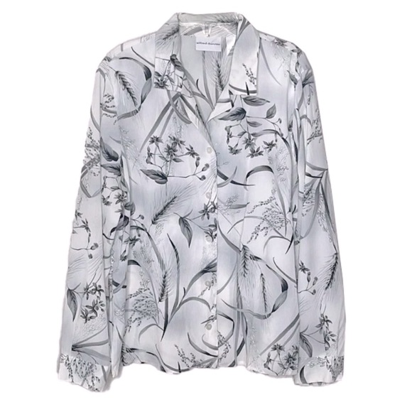 Alfred Dunner Tops - ❤️ 🆕 ALFRED DUNNER Floral Button Down Shirt Size 12